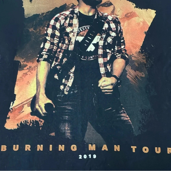 Dierks Bentley 2019 Burning Man North American Tour Country T-Shirt Small - Picture 3 of 7